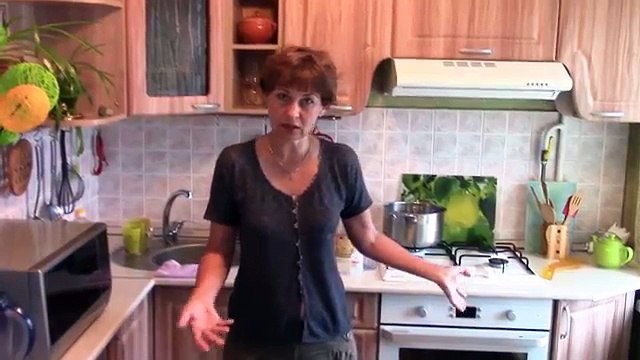 Уборка на кухне.