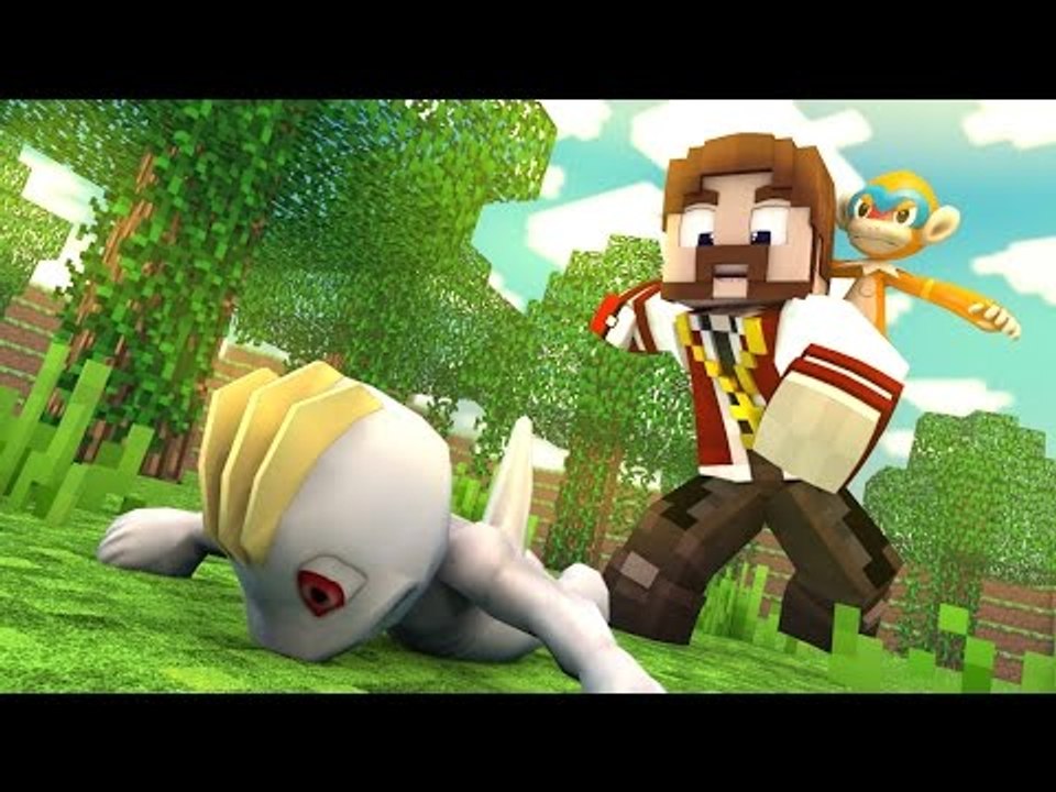 Minecraft: DIMENSÃO X #4 - O PRIMEIRO POKÉMON CAPTURADO!!