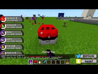 Minecraft: LUCKY PIXELMON - DOIS KYOGRES DESTRUINDO A EQUIPA INTEIRA!!