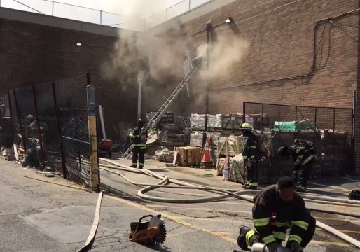 Large Warehouse Fire Erupts in Northwest Washington