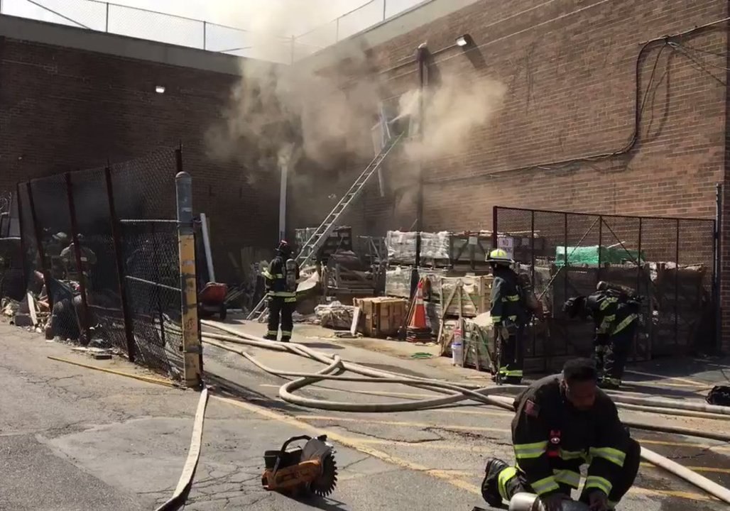 Large Warehouse Fire Erupts in Northwest Washington