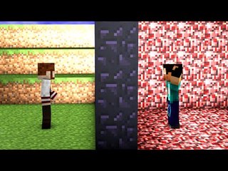 Minecraft: DIMENSÃO DUPLA #1 - O TEMPLO SAGRADO!! (c/ Rezende)