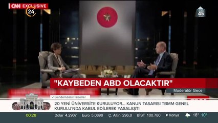 Cumhurbaşkanı Erdoğan ABD'ye tepki gösterdi