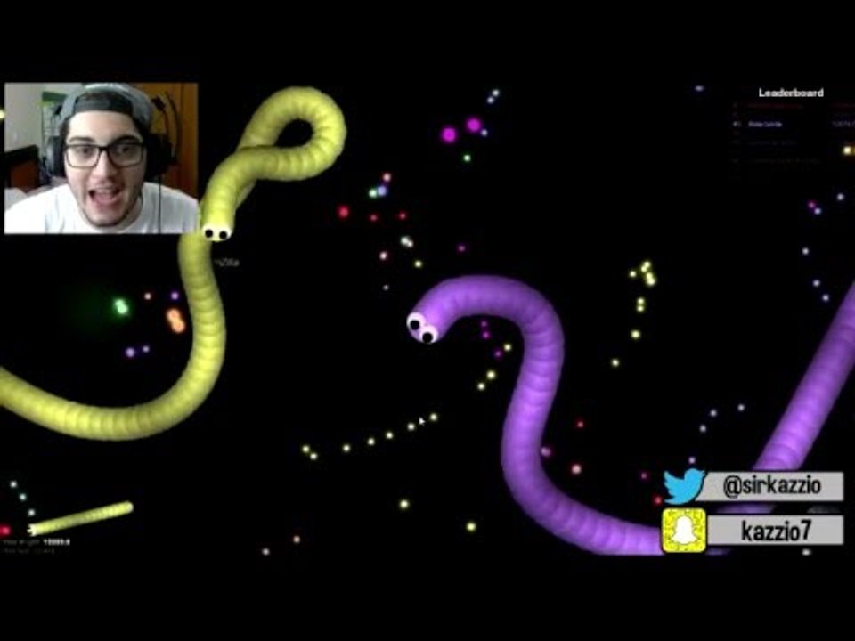RECORDE MUNDIAL NO SLITHER.IO ! ( Slither.io World Record) Mass Highscore Agar.io 2