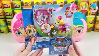 Shimmer and Shine Grant a Wish - Leah Surprise Play-Doh Egg - Shimmer and Shine Toys Paw Patrol