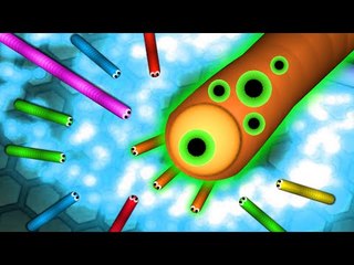 Slither.io - FICANDO EM TOP 1 EM SEGUNDOS ( Slither World Record)