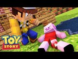 Minecraft : VIDA DE BRINQUEDO ( Toy Story) #13 - PEPPA PIG QUEBROU A PERNA NA PISCINA !!