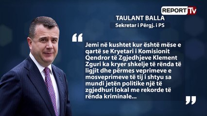 Video herunterladen: Report TV - PS kërkon shkarkimin e kryetarit të KQZ, Klemend Zguri