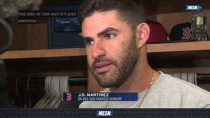 J.D. Martinez, Brock Holt And Matt Barnes Talk Red Sox-Yankees Rivalry
