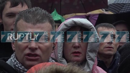 SAKHASHVILI DHE PARTIA E TIJ NE PROTESTA EDHE NE UKRAINE - News, Lajme - Kanali 9