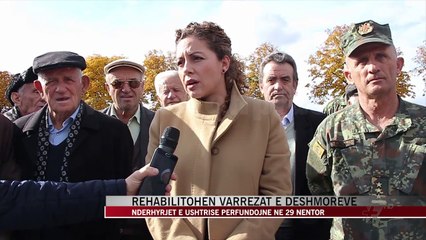 Rehabilitohen varrezat e dëshmorëve - News, Lajme - Vizion Plus