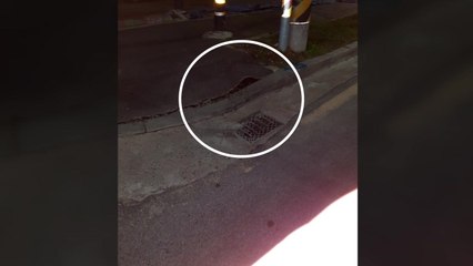 포항 도로 대규모 균열...왕복 4차선 통제 / YTN