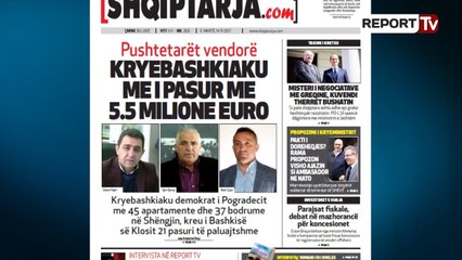 Report TV - Pasuria e kryebashkiakëve, ja më i pasuri me 5.5 milionë euro