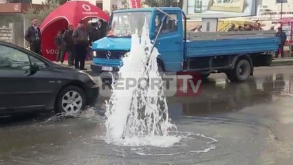 Download Video: Report TV - Çahet saraçineska kryesore, i gjithë qyteti i Beratit pa ujë