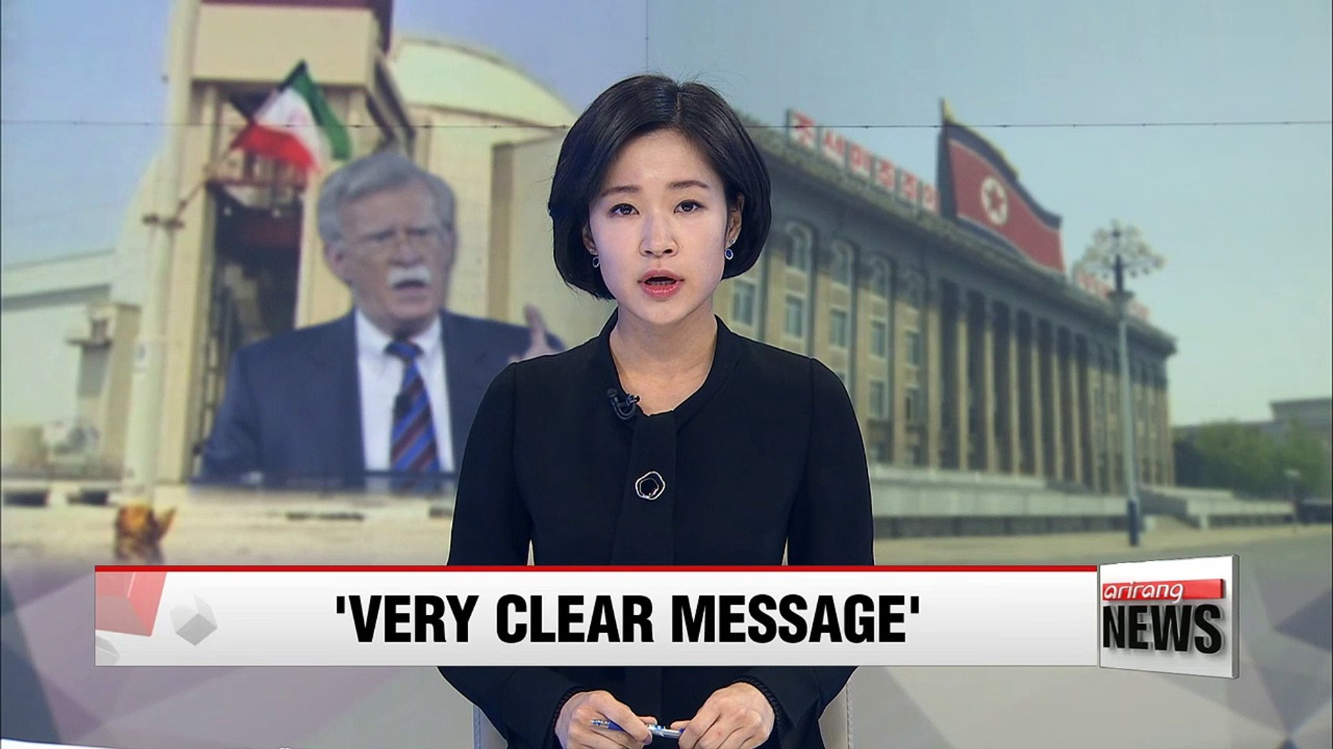 ⁣Trump's Iran deal decision sends 'very clear message' to North Korea: Bolton