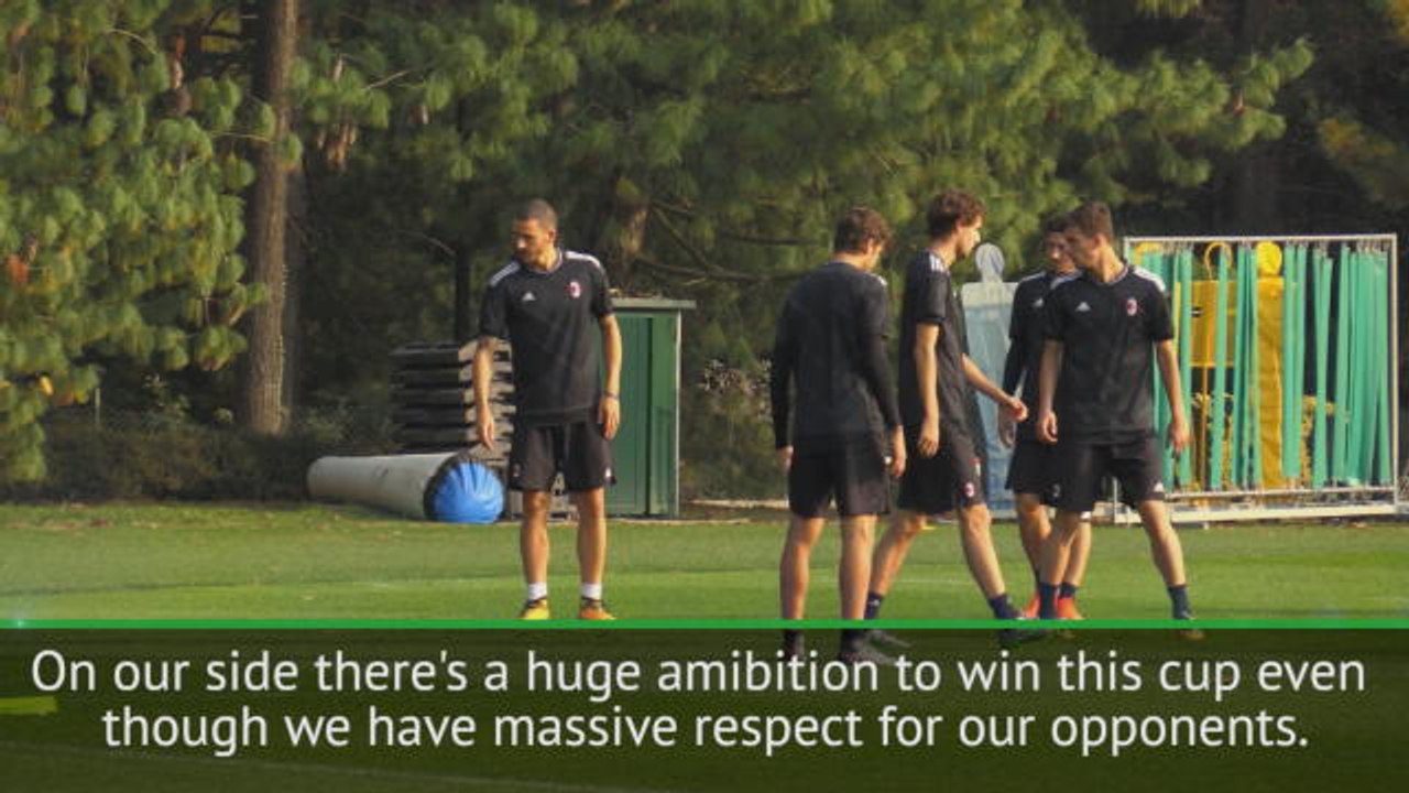 Bonucci looking for Coppa win to start trophy trail