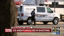 ICE agents involved in shooting, one person killed