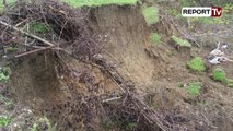 Report TV - Gjirokastër,erozioni rrezikon 30 banorë, bashkia asnjë masë