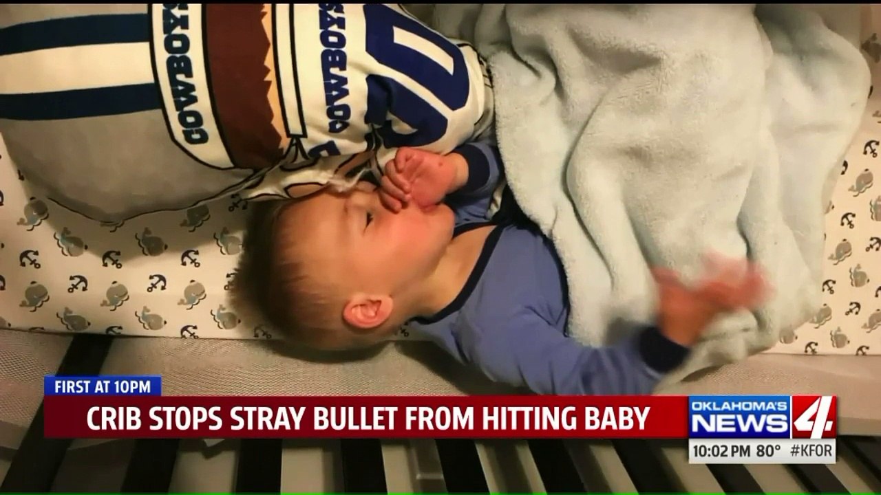 Crib Stops Stray Bullet from Hitting Sleeping Baby