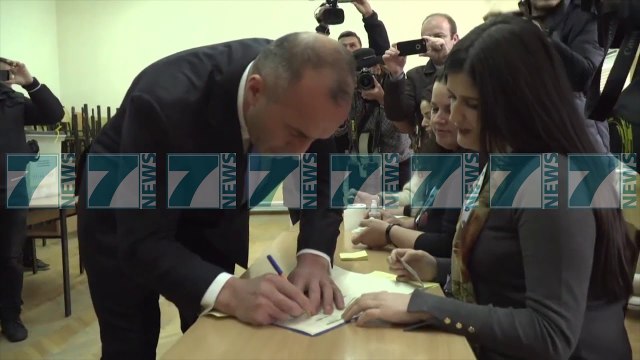 SHPEND AHMETI KRYESON NE PRISHTINE