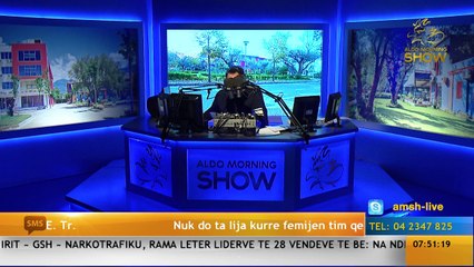Aldo Morning Show/ Kerkesa e pazakonte e Robertit nga Permeti (21.11.17)