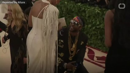 Gigi Hadid's Wears New Maybelline Eyeshadow At 2018 Met Gala