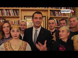 Report Tv - Tirana pjesë e Panairit të Brukselit,Veliaj, pret delegacionin shqiptar