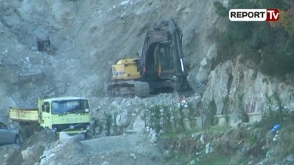 Report TV - Ndërtimi i gurores në rrugën nacionale Krujë-Qafshtamë, banorët në rrezik