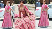 Sonam Kapoor Wedding: Jacqueline Fernandez COPY Sonam's look for her Wedding | FilmiBeat