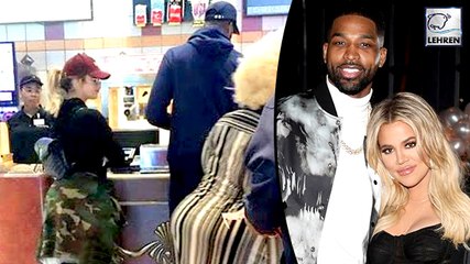 Khloe Kardashian & Tristan Thompson REKINDLE Their Love With A Movie Date