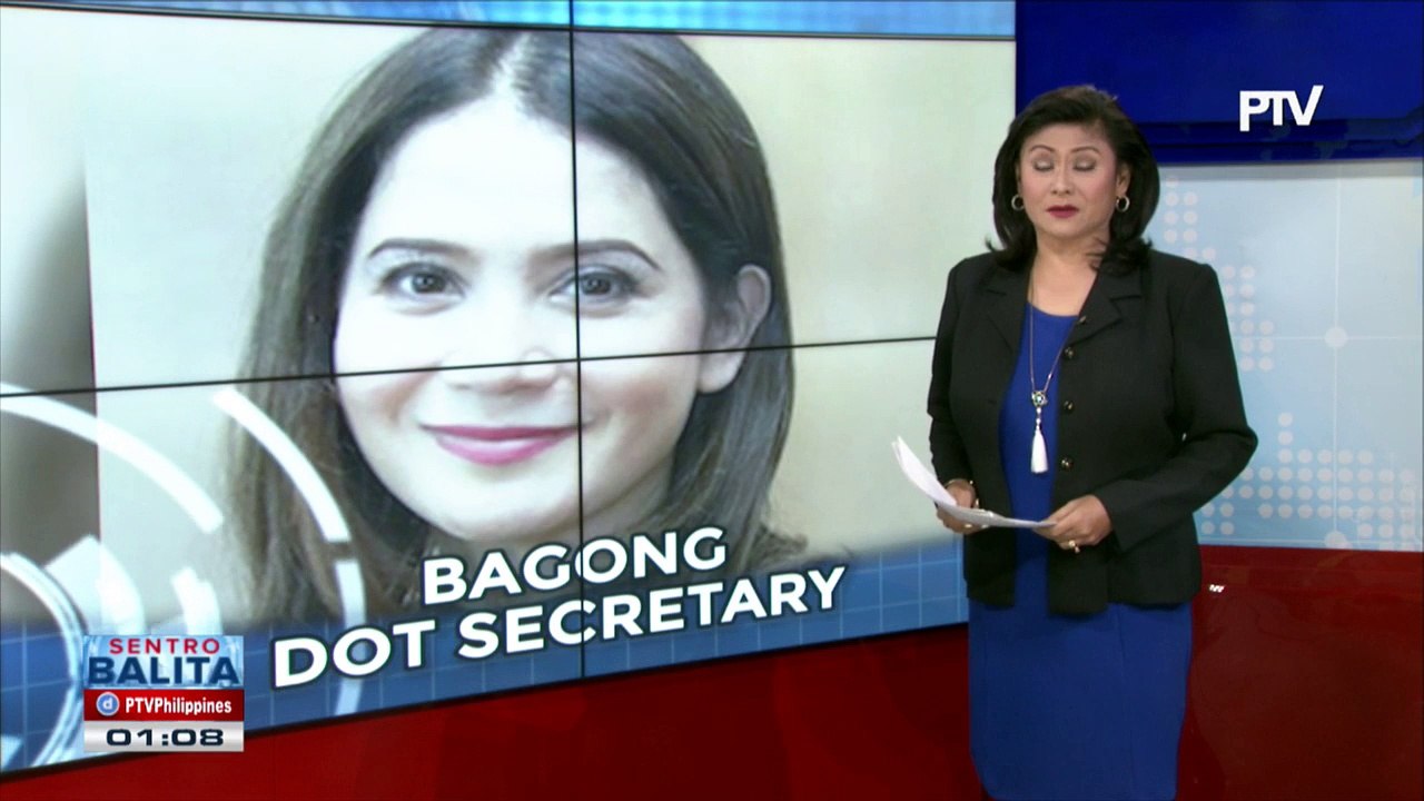 #SentroBalita: DA USec. Bernadette Puyat, bagong DOT Secretary