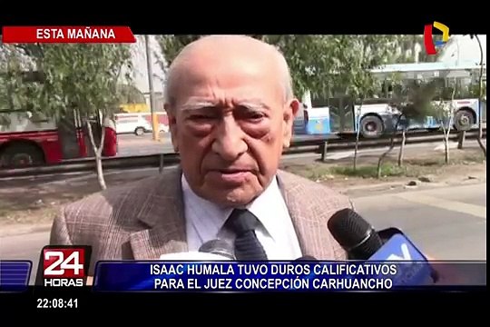 Defensa de Humala-Heredia busca apartar del caso a juez Carhuancho con pedido de recusación
