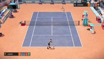 Tennis World Tour - Gameplay John McEnroe vs Andre Agassi