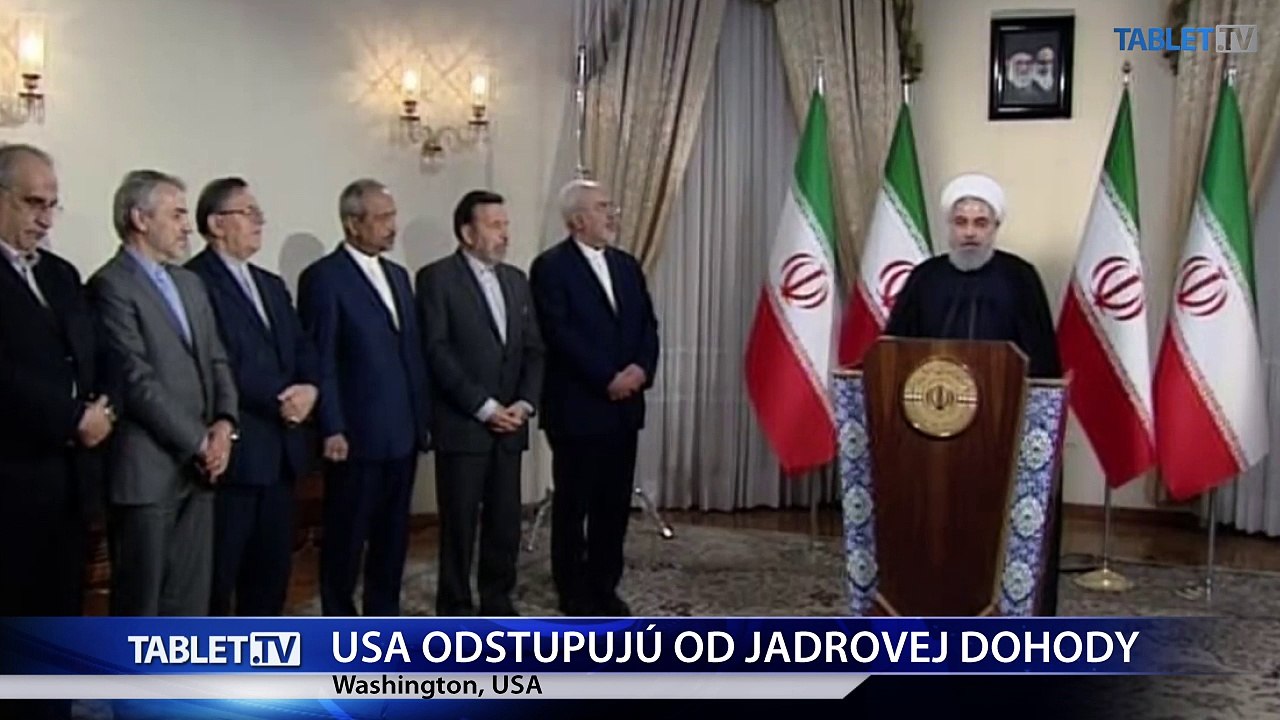 Trump: USA odstupuje od jadrovej zmluvy s Iránom