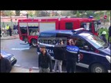 Report TV - Vlorë, shpërthen automjeti në lëvizje pranë ISSH, plagoset rëndë shoferi