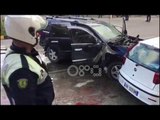 Ora News- Vlorë, makina shpërthen në ecje e sipër, një person i plagosur (pamje të reja)