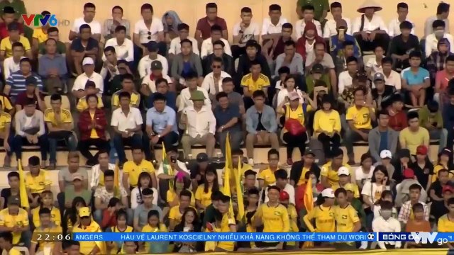 VTV6 Tổng hợp trận đấu SLNA 0-1 NAM ĐỊNH, Chiến thắng giúp giải tỏa tâm lý cho CLB Nam Định