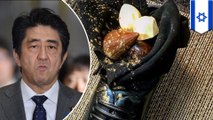 Dessert in a shoe served to Japanese prime minister - TomoNews