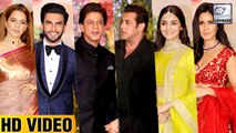 Full Video: Salman, Ranveer, Shah Rukh, Alia At Sonam-Anand's GRAND Wedding Reception