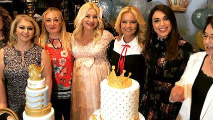 Zahide Yetiş Bebeği Aras İçin Baby Shower Düzenledi