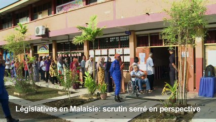 Législatives en Malaisie: le scrutin s'annonce serré