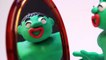 Dame Tu Cosita Dance Alien with Funny Cartoon Hulk and Elsa Wrong Head - Play Doh Stop Motion