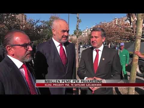 Mbillen pemë për Pavarësinë, Klosi: Të shtojmë gjelbërimin - News, Lajme - Vizion Plus