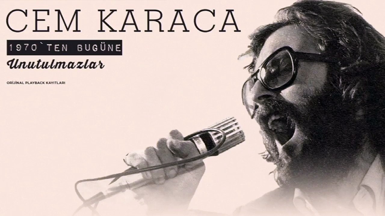 Cem Karaca - Cem Karaca 1970'ten Bu Güne Unutulmaz Original Playback Kayıtları