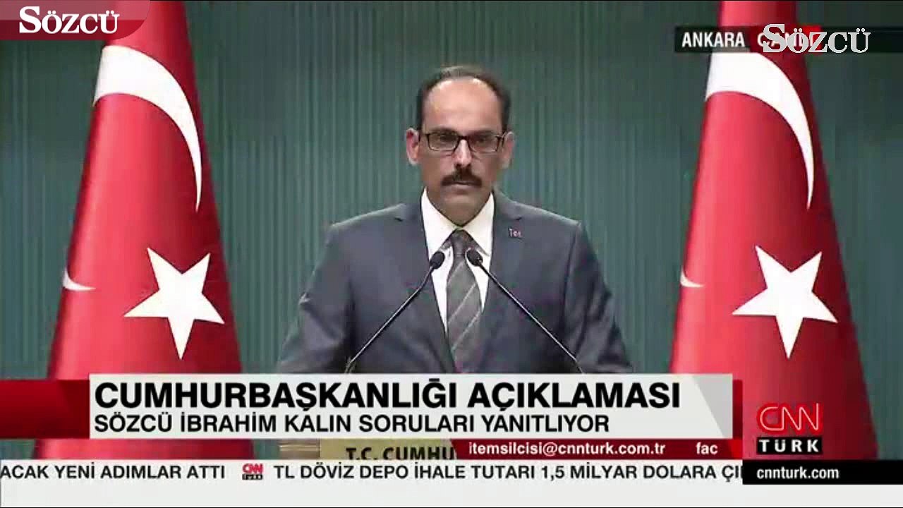 İbrahim Kalın'dan 'Tamam' açıklaması