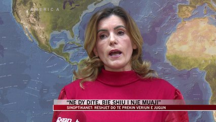 Sinoptikanët: Reshjet do të prekin veriun e jugun - News, Lajme - Vizion Plus