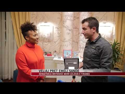 Emeli Sande merr çelësin e Tiranës - News, Lajme - Vizion Plus