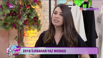 2018 yaz modası