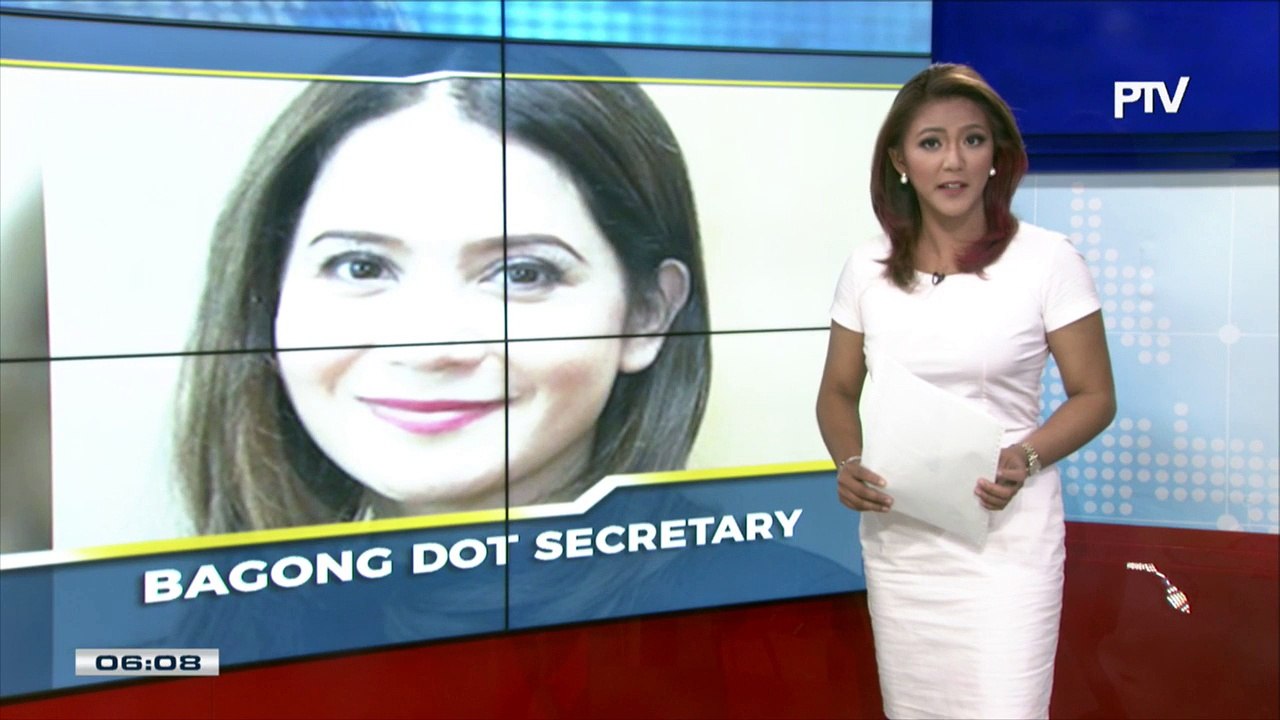 #PTVNEWS: DA USec. Bernadette Puyat, bagong DOT Sec.