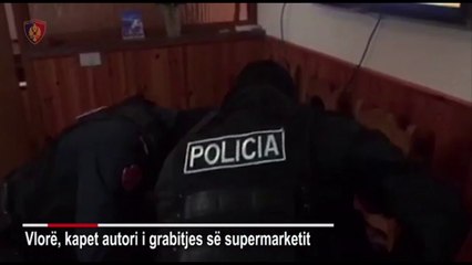 Kamerat e sigurise zbulojne grabitesin e supermarketit